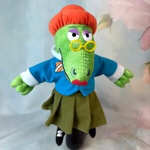 Mrs. Green The Teacher From The Black Lagoon Book Plush Hand Puppet